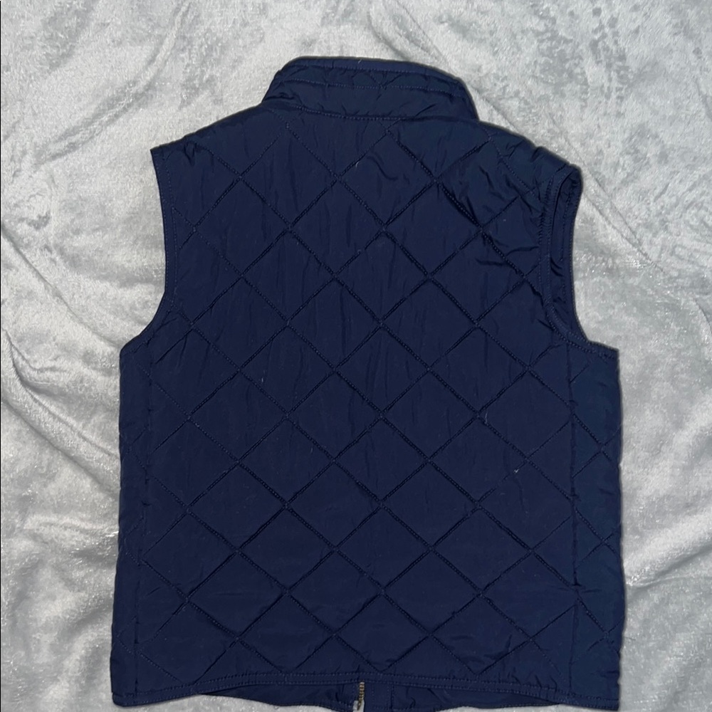 Polo by Ralph Lauren Kids Dark Blue Quilted Vest - Picture 3 of 4